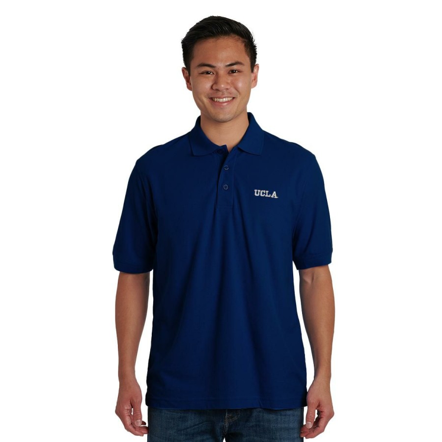 Men * | Ucla Best Buys Block Polo Flash Sale