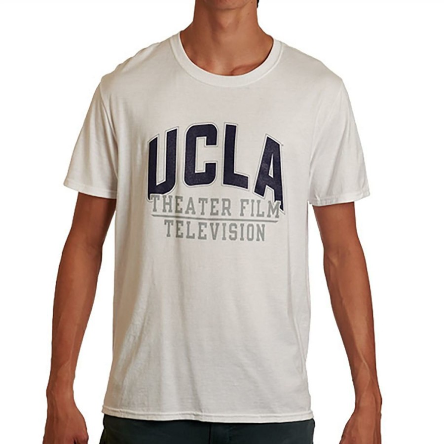 Men * | Ucla Theater-Film-Tv Premium Blend T-Shirt Classical White