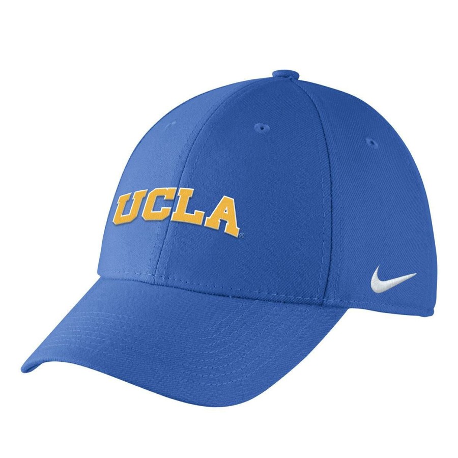 Hats * | Ucla Arch And B Stretch Cap Special Ucla Blue