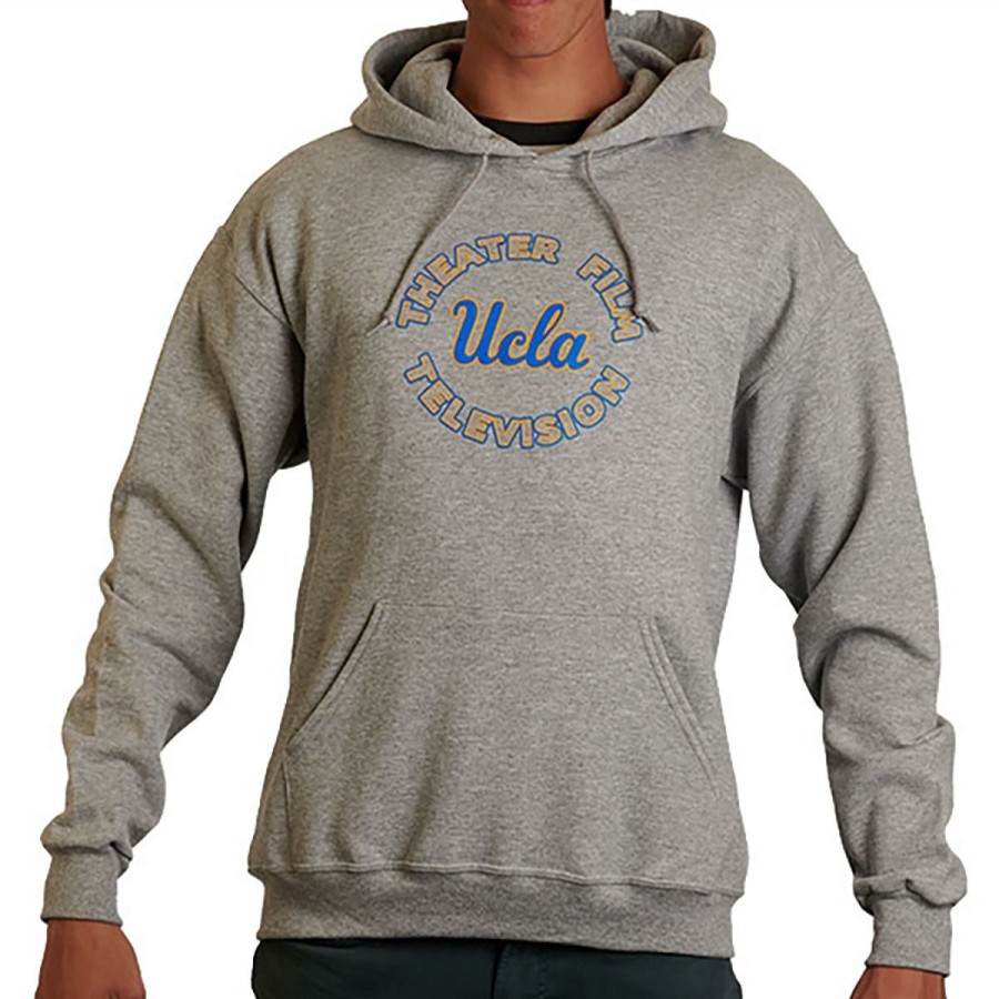 Men * | Ucla Theater-Film-Tv Script Hooded Sweatshirt Classical Oxford