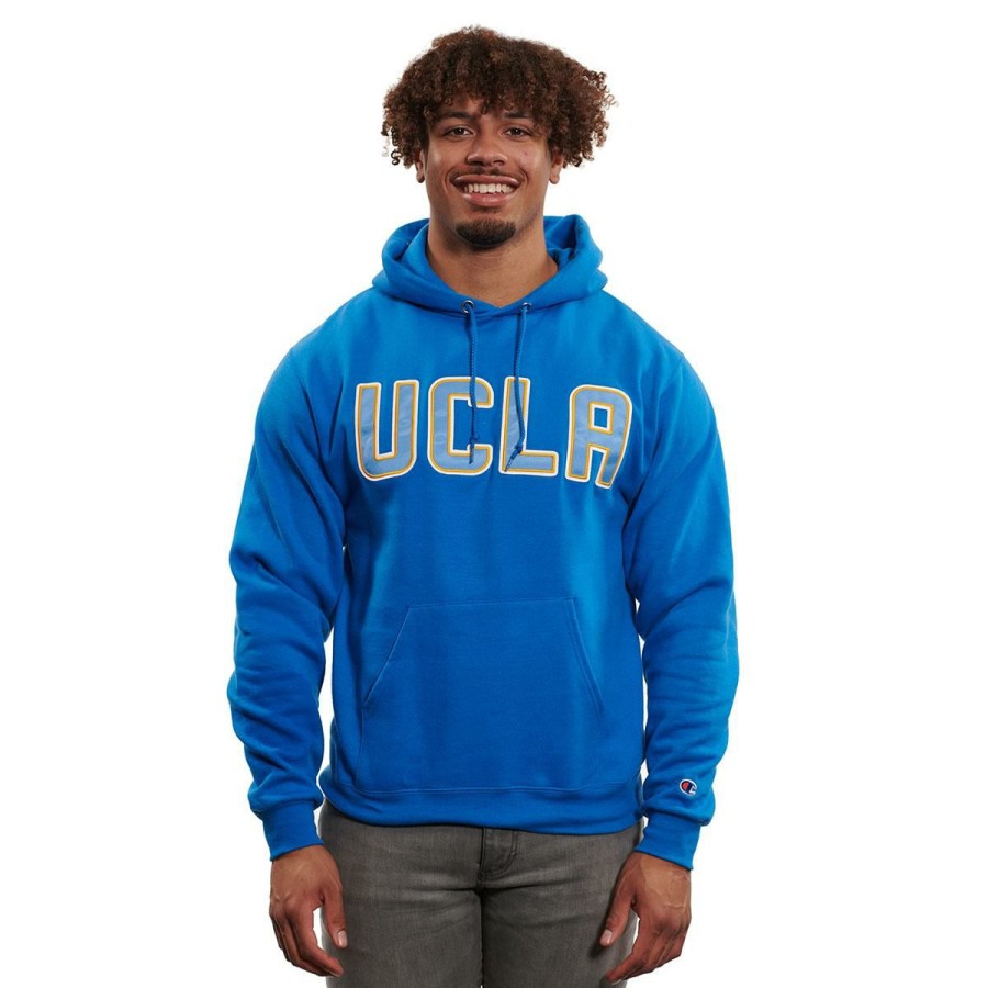 Men * | Ucla Rounded Block Hooded Sweatshirt Special