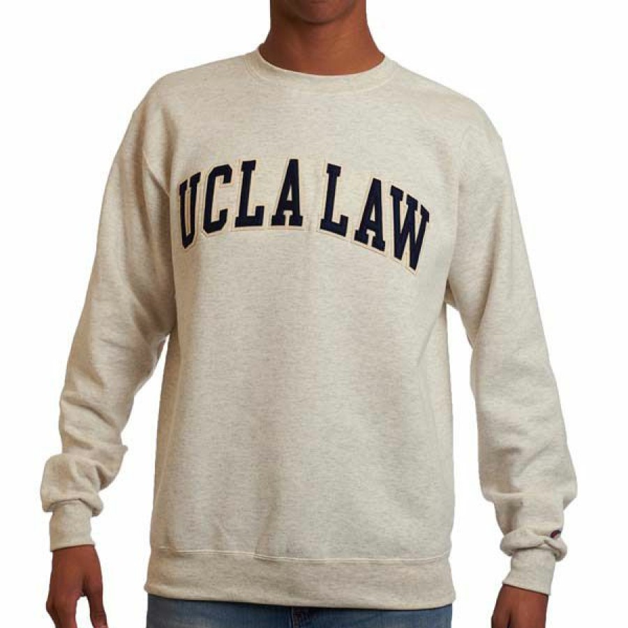 Men * | Ucla Law Tackle Twill Crew Sweatshirt Official