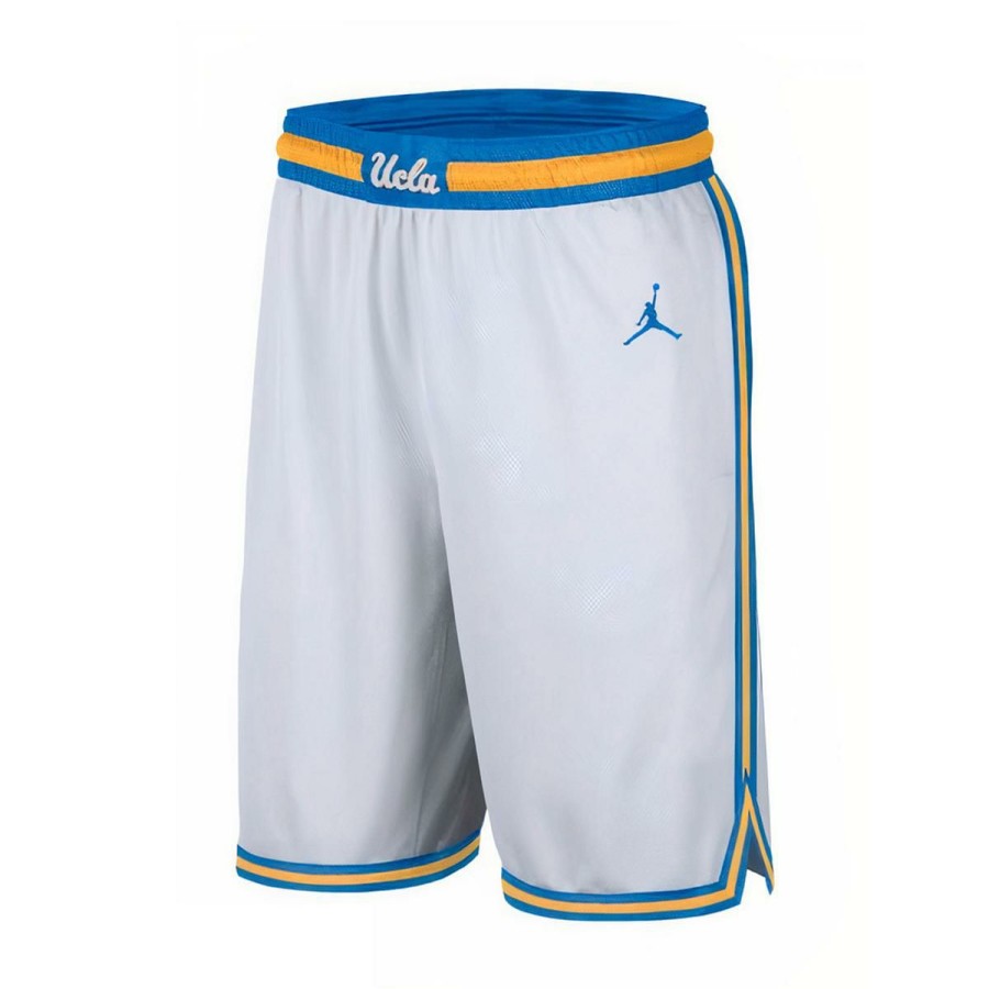 Men * | Ucla Jordan Home Basketball Shorts Classical White