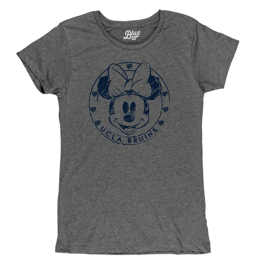 Women * | Ucla Women'S Sketch Minnie Tee Quick Delivery Gray