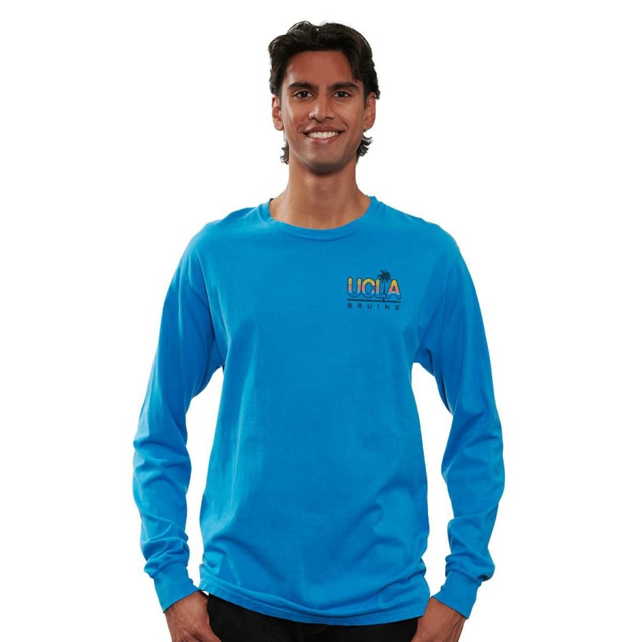 Men * | Ucla Front & Back Jeep Long Sleeve T-Shirt Flash Sale