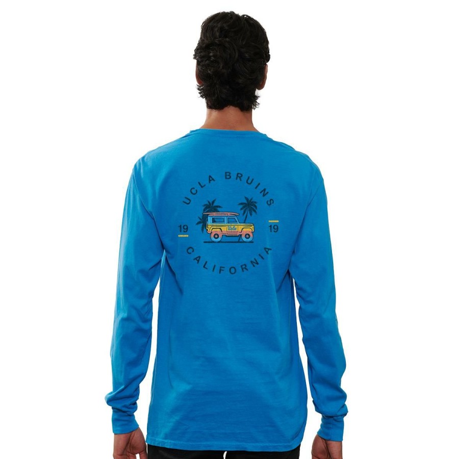 Men * | Ucla Front & Back Jeep Long Sleeve T-Shirt Flash Sale