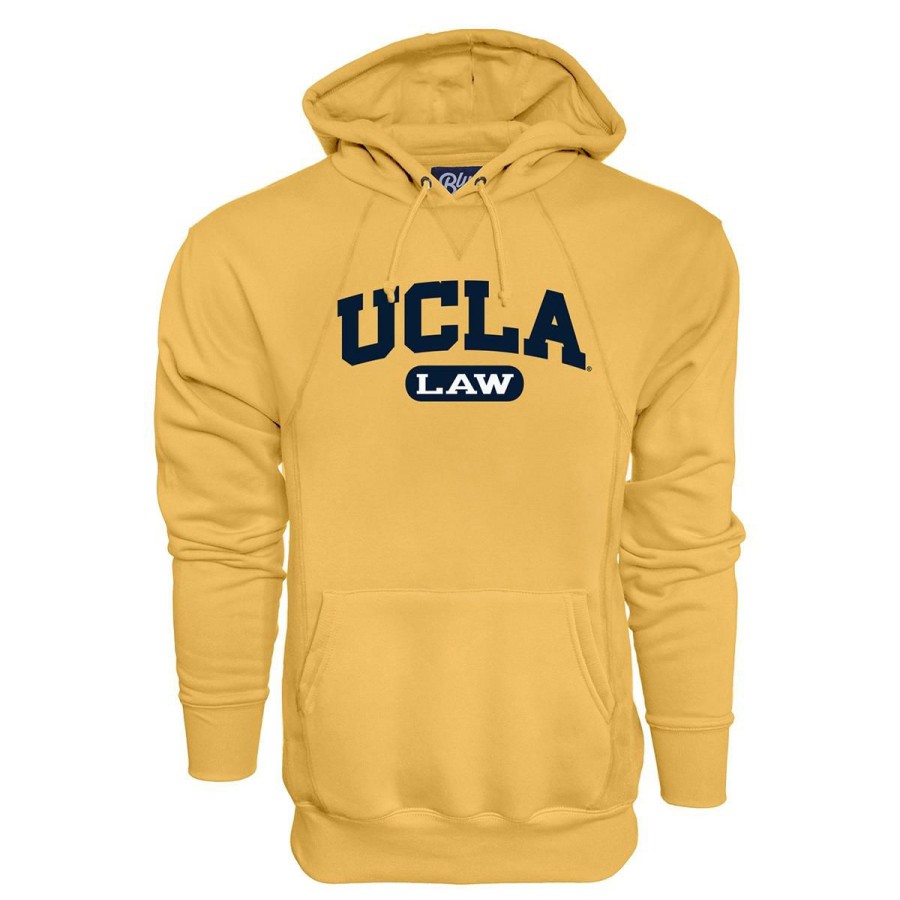 Men * | Ucla Law Hooded Sweatshirt Typical Style Gold