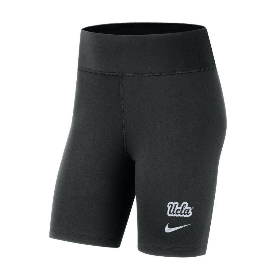 Women * | Ucla Women'S 7 Biker Shorts Classical Black