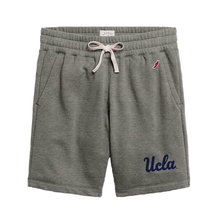 Men * | Ucla Script Fleece Short Official