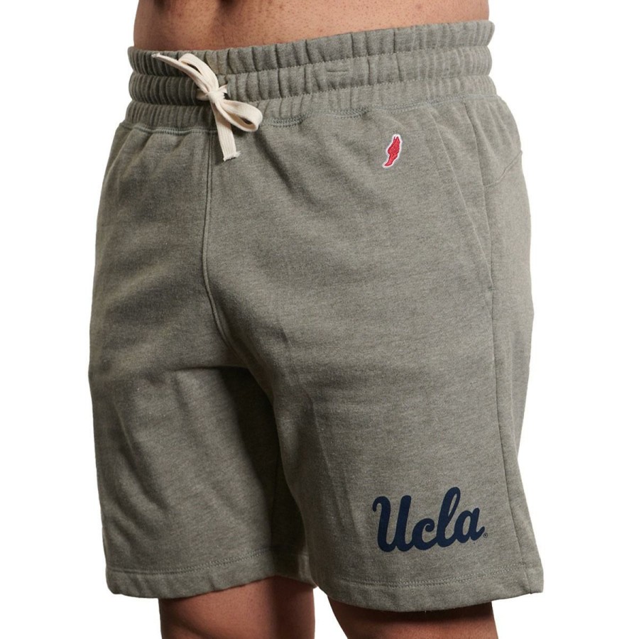 Men * | Ucla Script Fleece Short Official