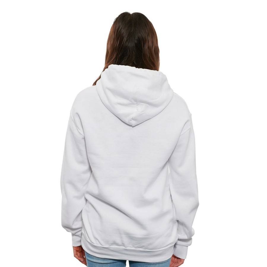 Men * | Ucla Tyed Mickey Hooded Sweatshirt Classical White