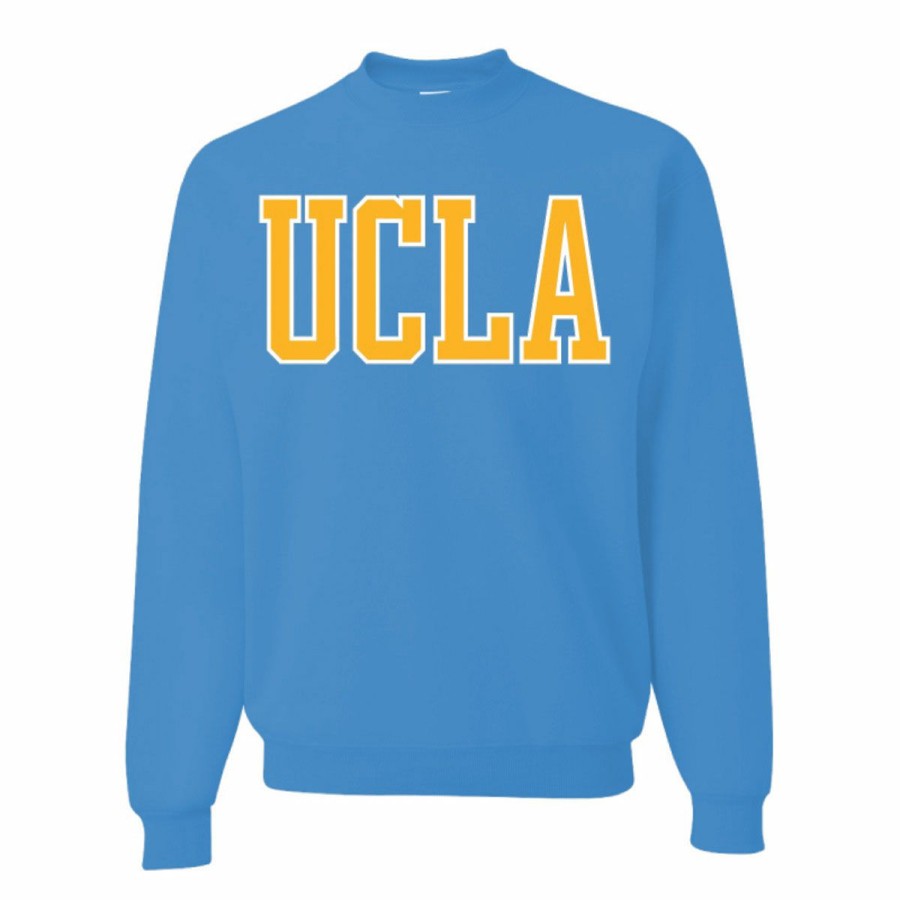 Men * | Ucla Classic Crewneck Sweatshirt Official Ucla Blue