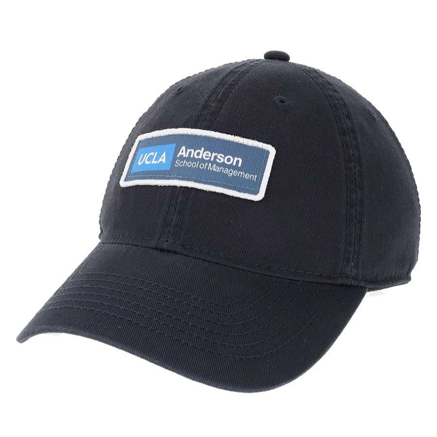 Hats * | Ucla Anderson Identity Patch Cap Bestsellers Navy