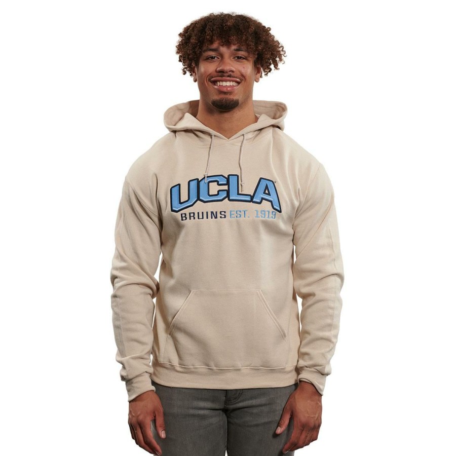 Men * | Ucla Twill & Embroidered Hooded Sweatshirt Excellent