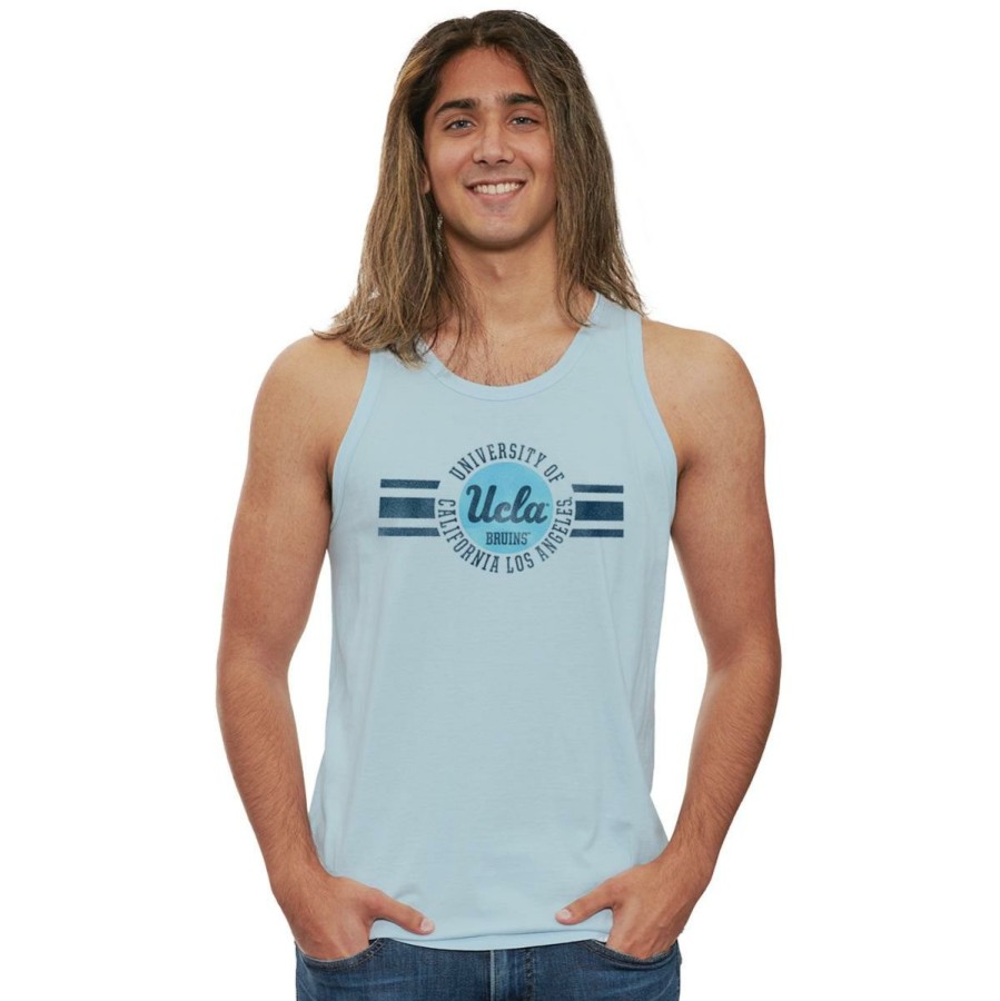 Men * | Ucla Circle & Stripes Tank Top Special Charcoal