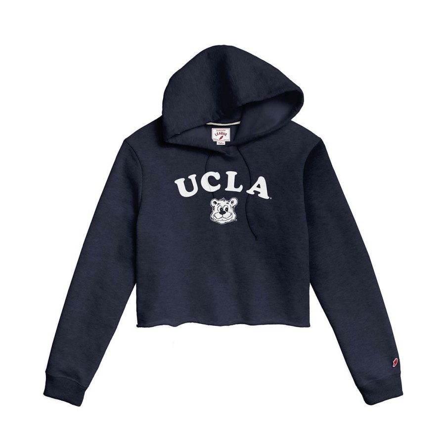 Women * | Ucla Women'S Joe Cropped Hoodie Special Navy