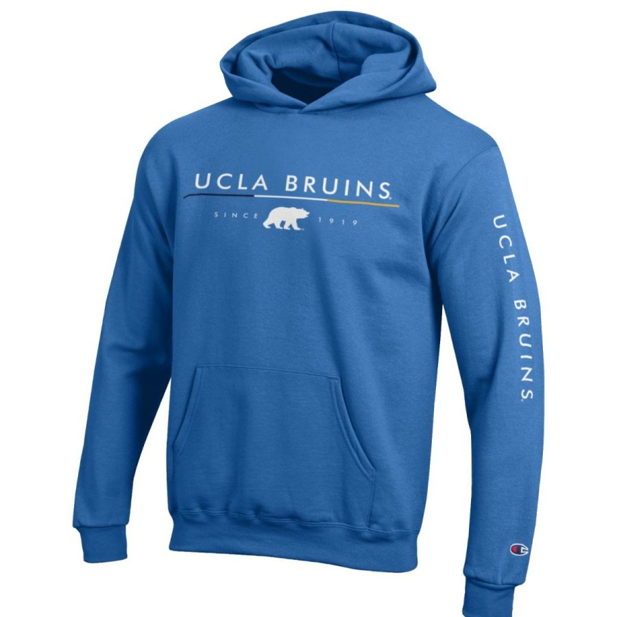 Kids * | Ucla Youth Bruins Over Bear Hooded Sweatshirt Official