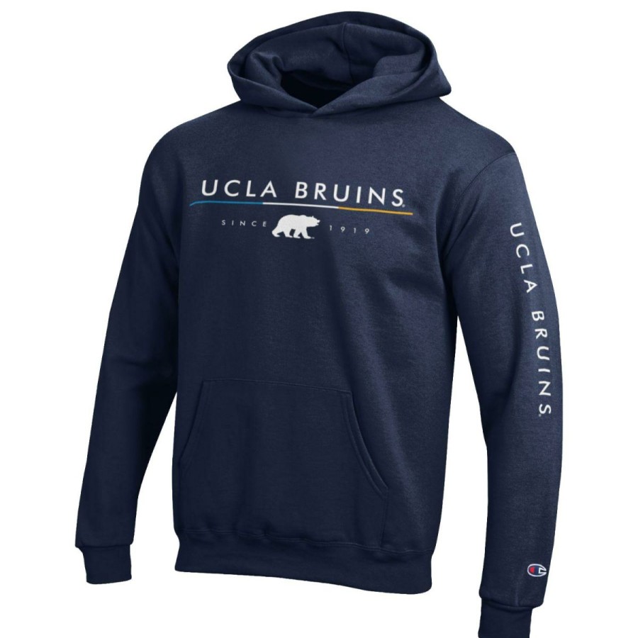 Kids * | Ucla Youth Bruins Over Bear Hooded Sweatshirt Official