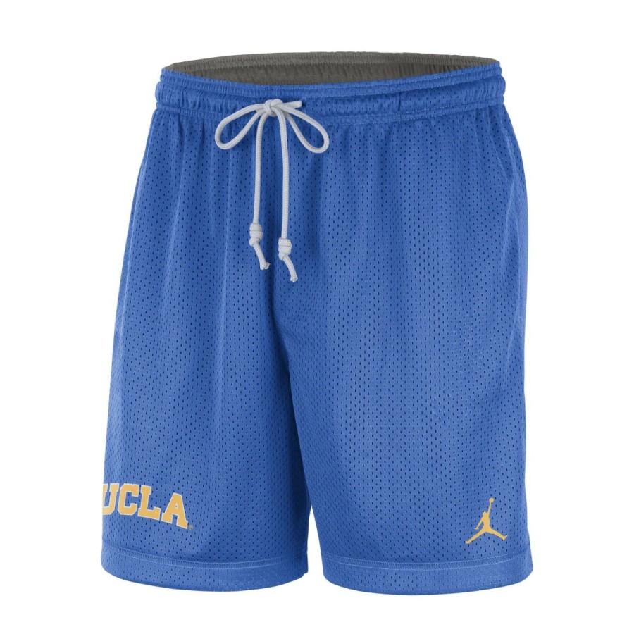 Men * | Ucla Performance Reversible Shorts Online Ucla Blue