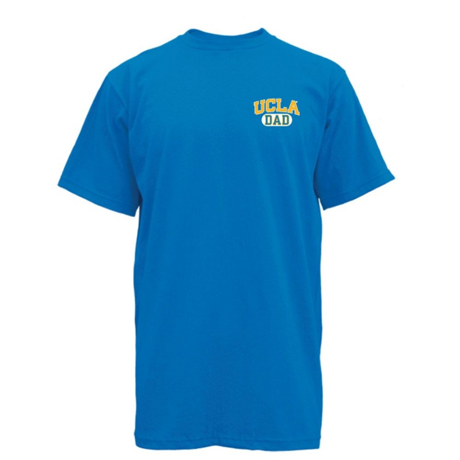 Men * | Ucla Block Over Disc Dad T-Shirt Excellent Navy