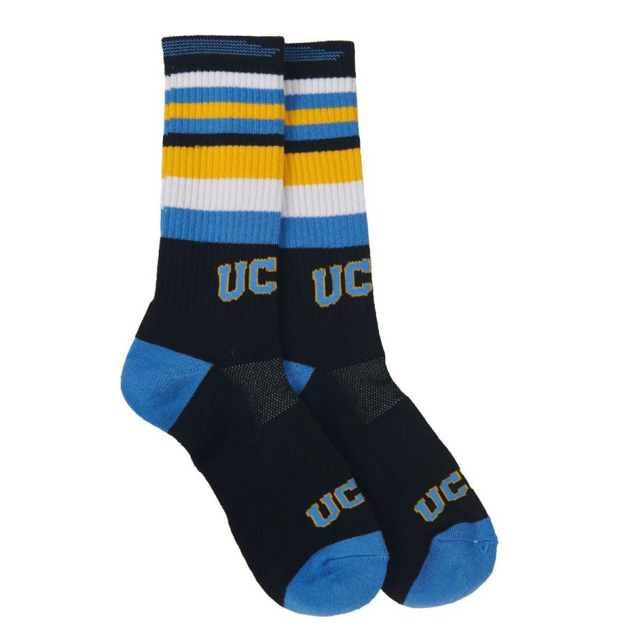 Accessories * | Ucla Block Rave Socks Top Sellers Black