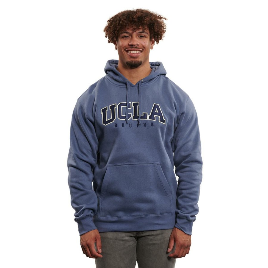 Men * | Ucla Block Arch Over Bruins Hooded Sweatshirt Cheap Online