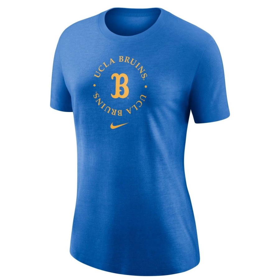 Women * | Ucla Women'S B Circle Tee Official Ucla Blue