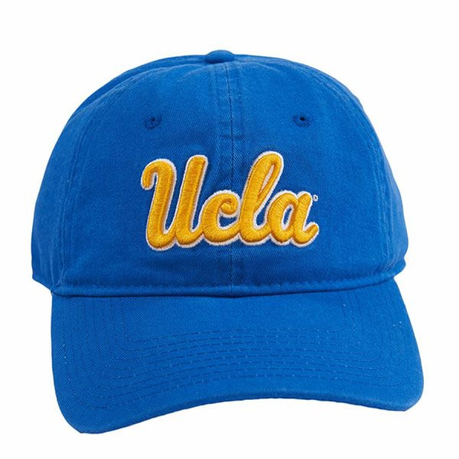 Hats * | Ucla Outline Script Cap Special Ucla Blue