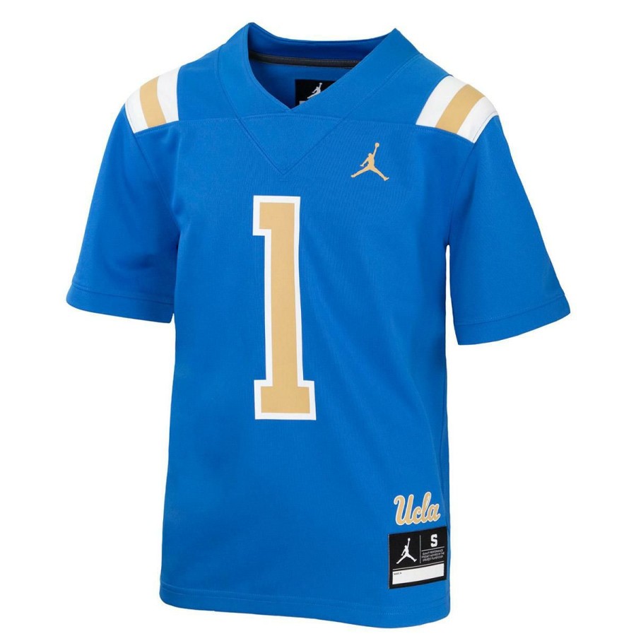 Kids * | Ucla Youth Football Jersey Bestsellers Ucla Blue