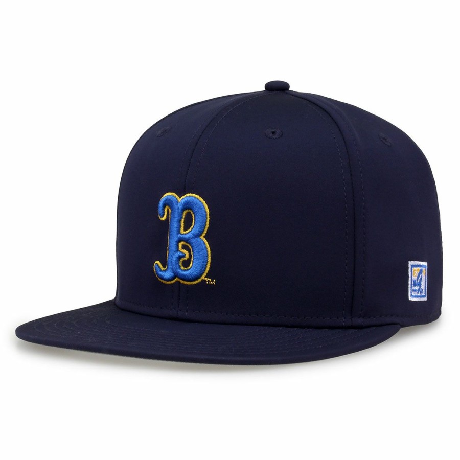 Hats * | Ucla Gamechanger "B" Fitted Cap Classical Navy