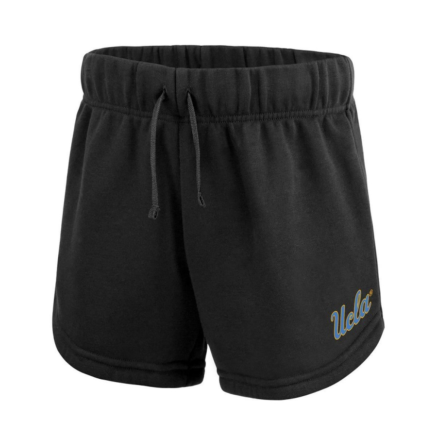 Kids * | Ucla Youth Script Essential Shorts Flash Sale Black