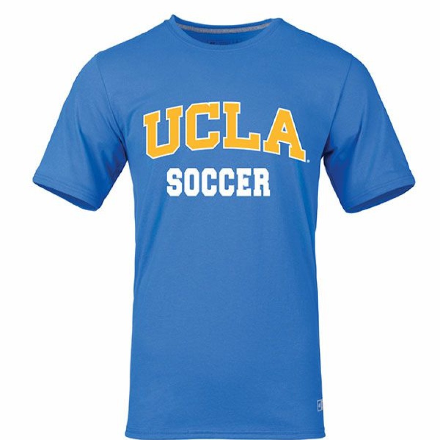 Men * | Ucla Block Arch Soccer T-Shirt Typical Style Ucla Blue