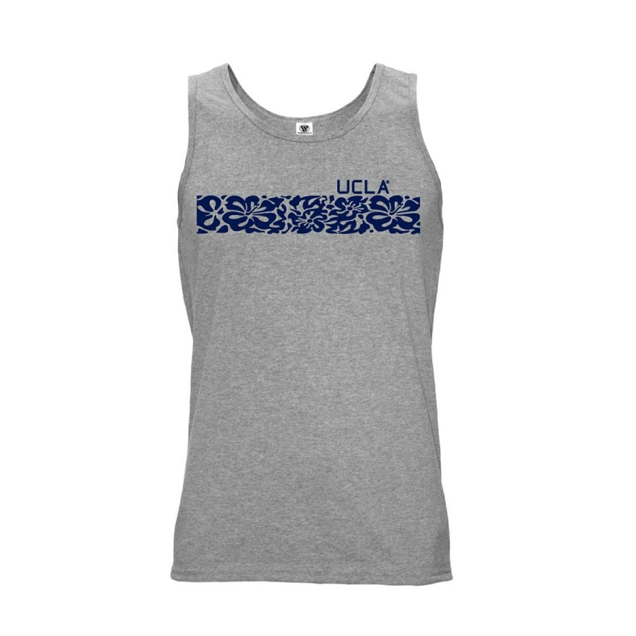 Men * | Ucla Tropical Bar Tank Top Cheap Online