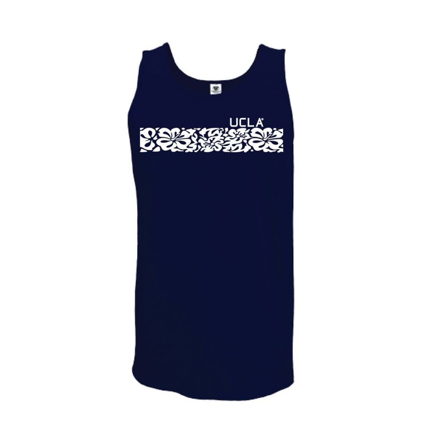 Men * | Ucla Tropical Bar Tank Top Cheap Online