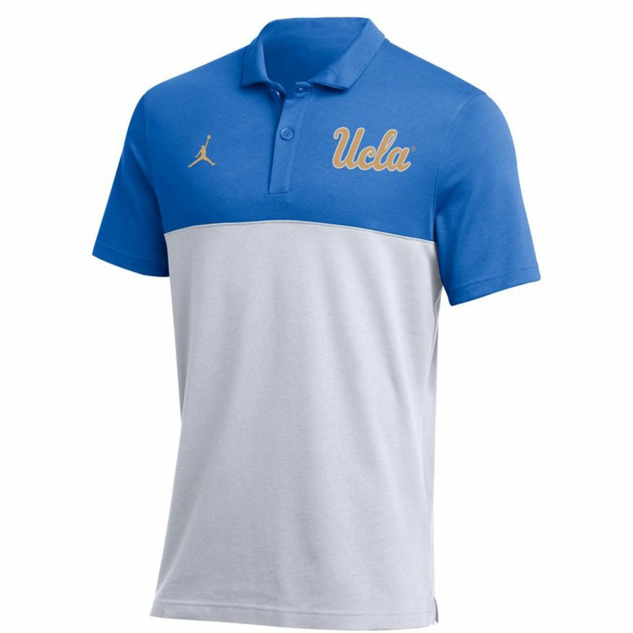 Men * | Ucla Jumpman Script Polo Online