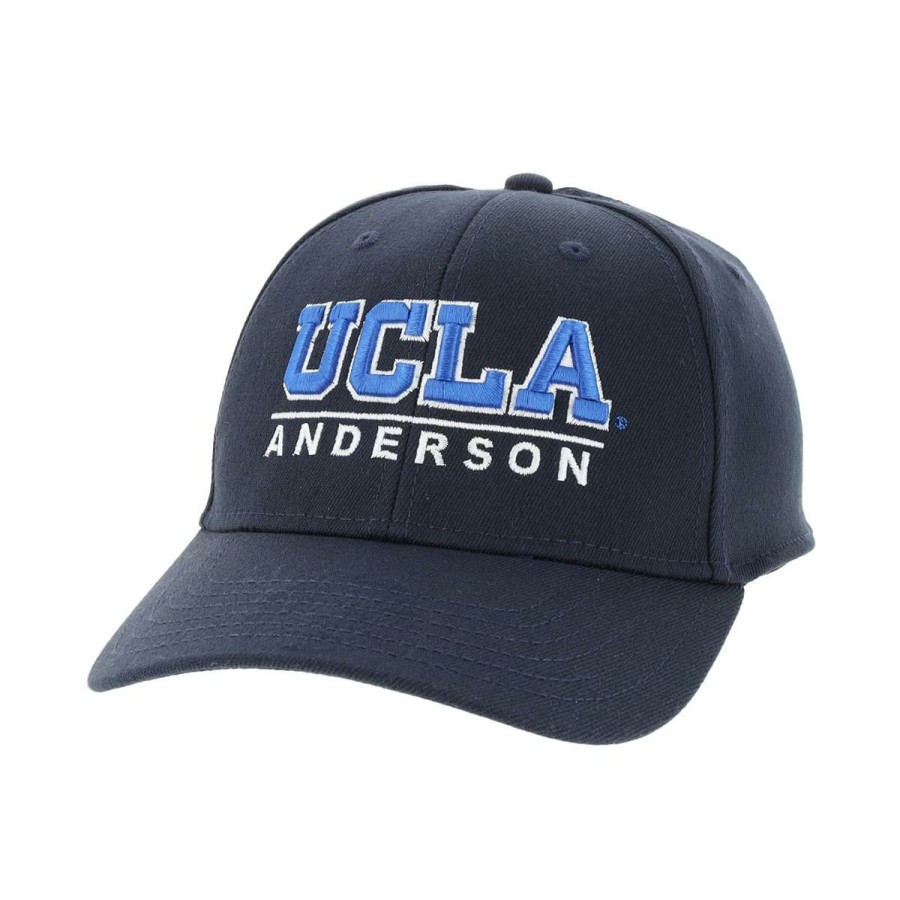 Hats * | Ucla Block Line Anderson Cap Best Sale Navy