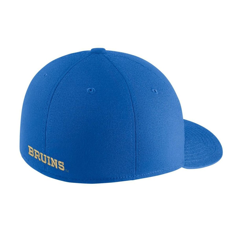 Hats * | Ucla Fitted Swoosh Bruins Cap Official