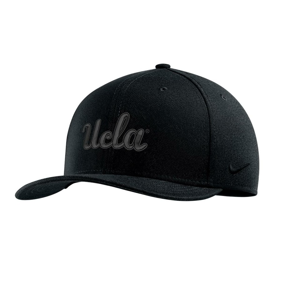 Hats * | Ucla Fitted Swoosh Bruins Cap Official