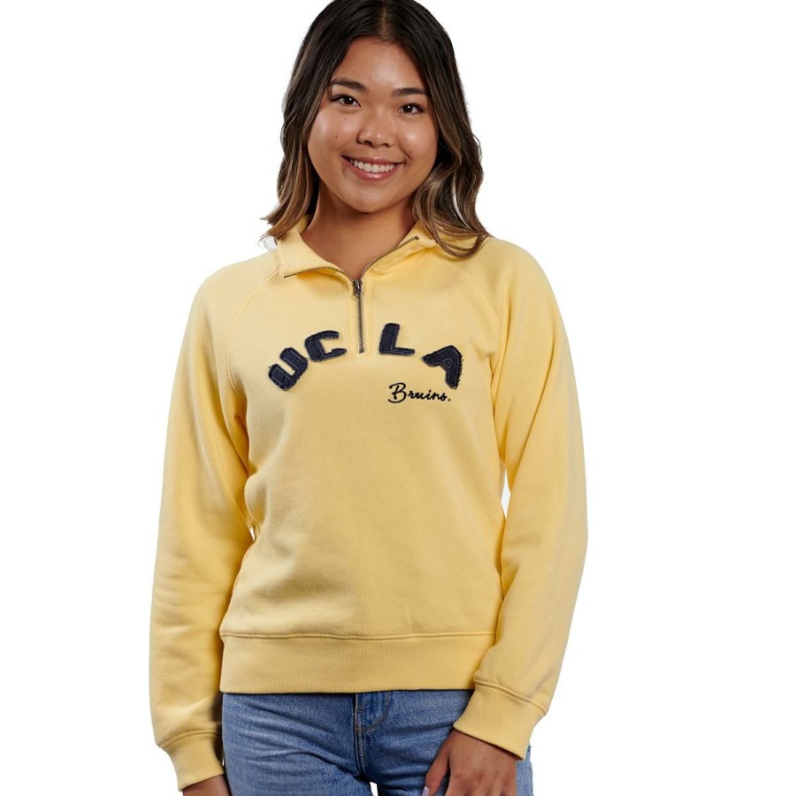 Women * | Ucla Women'S Arch Over Bruins 1/4 Zip Sweatshirt Flash Sale