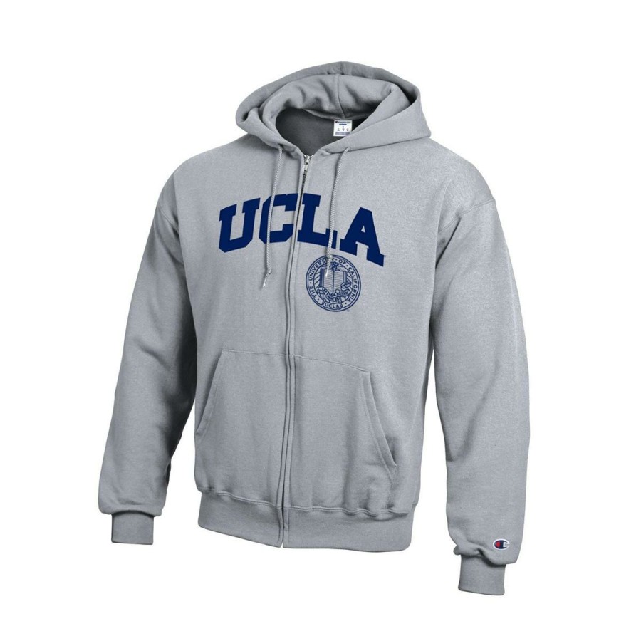 Men * | Ucla Block & Seal Full Zip Sweatshirt Cheap Online