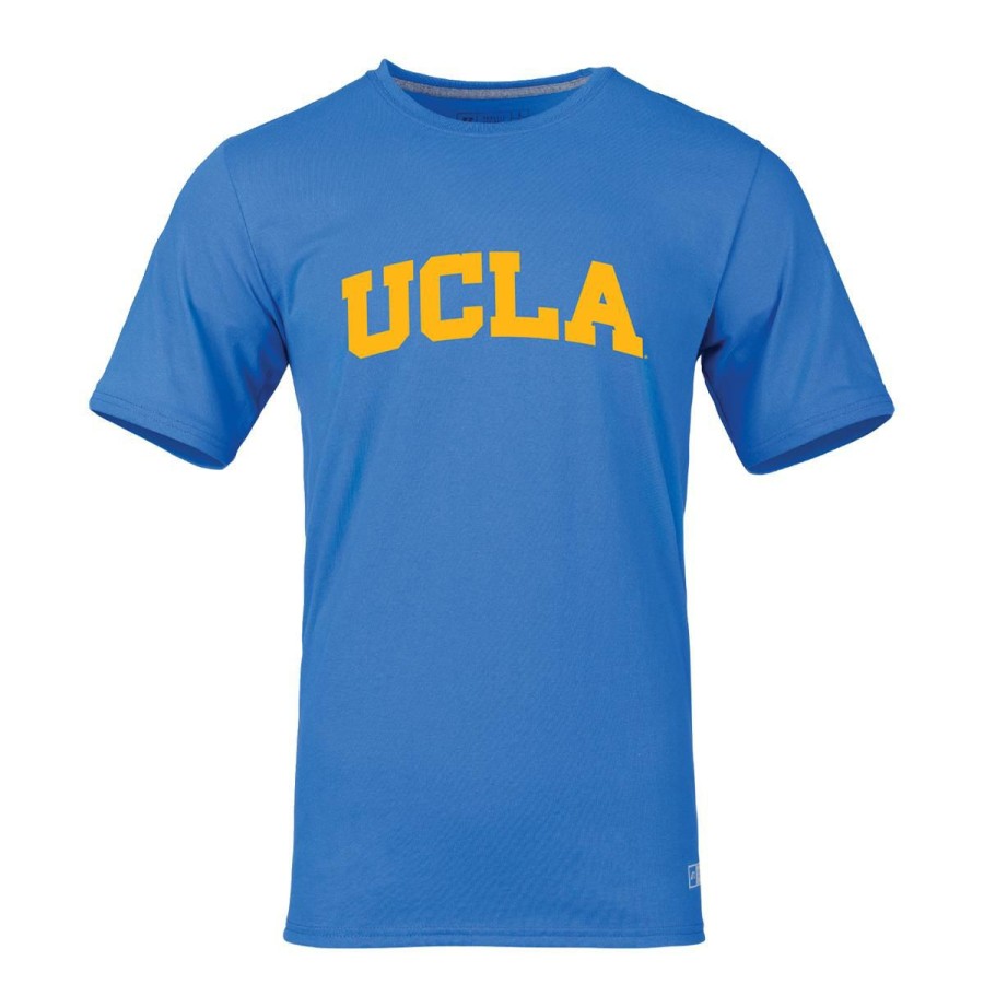 Kids * | Ucla Youth Arch Block Tee Best Quality Ucla Blue