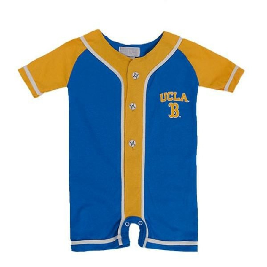 Kids * | Ucla Infant Baseball Romper Official Ucla Blue