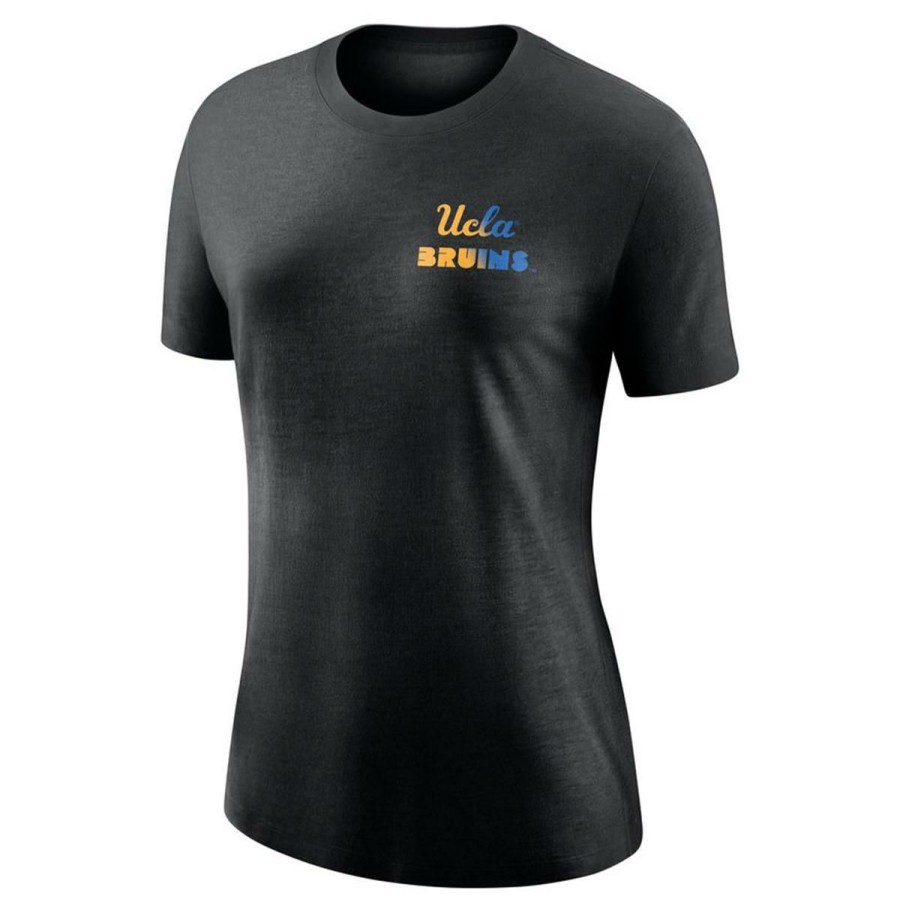 Women * | Ucla Women'S Front & Back Just Do It Tee Quick Delivery Black