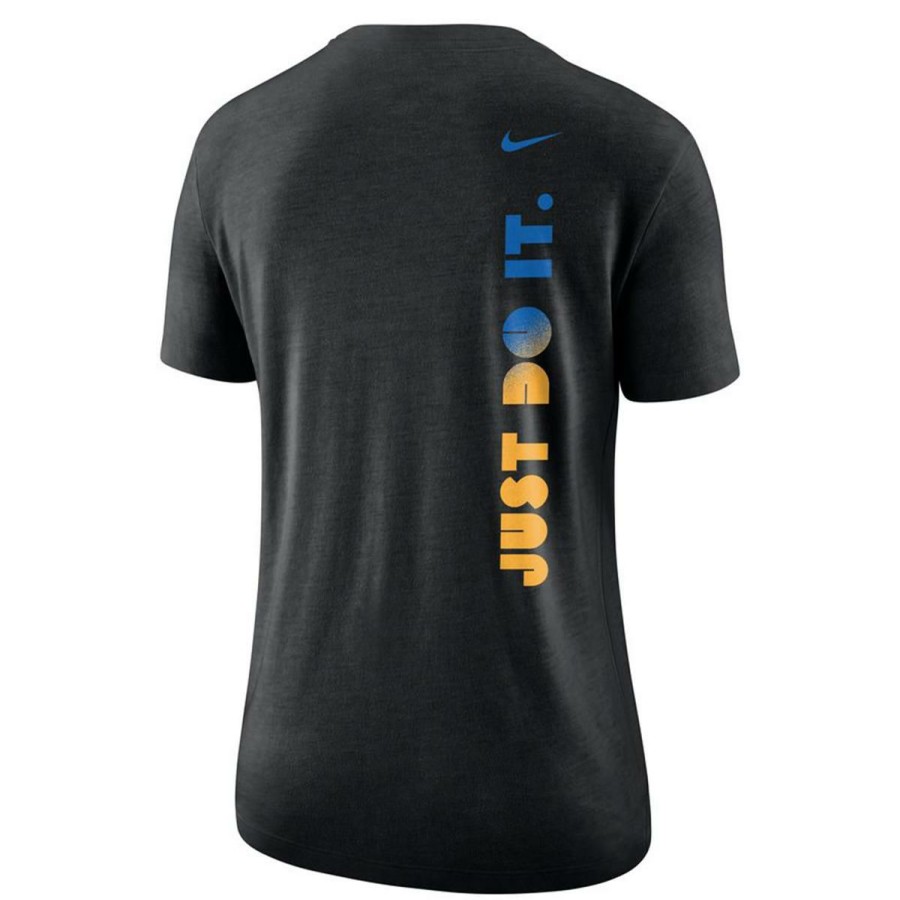 Women * | Ucla Women'S Front & Back Just Do It Tee Quick Delivery Black