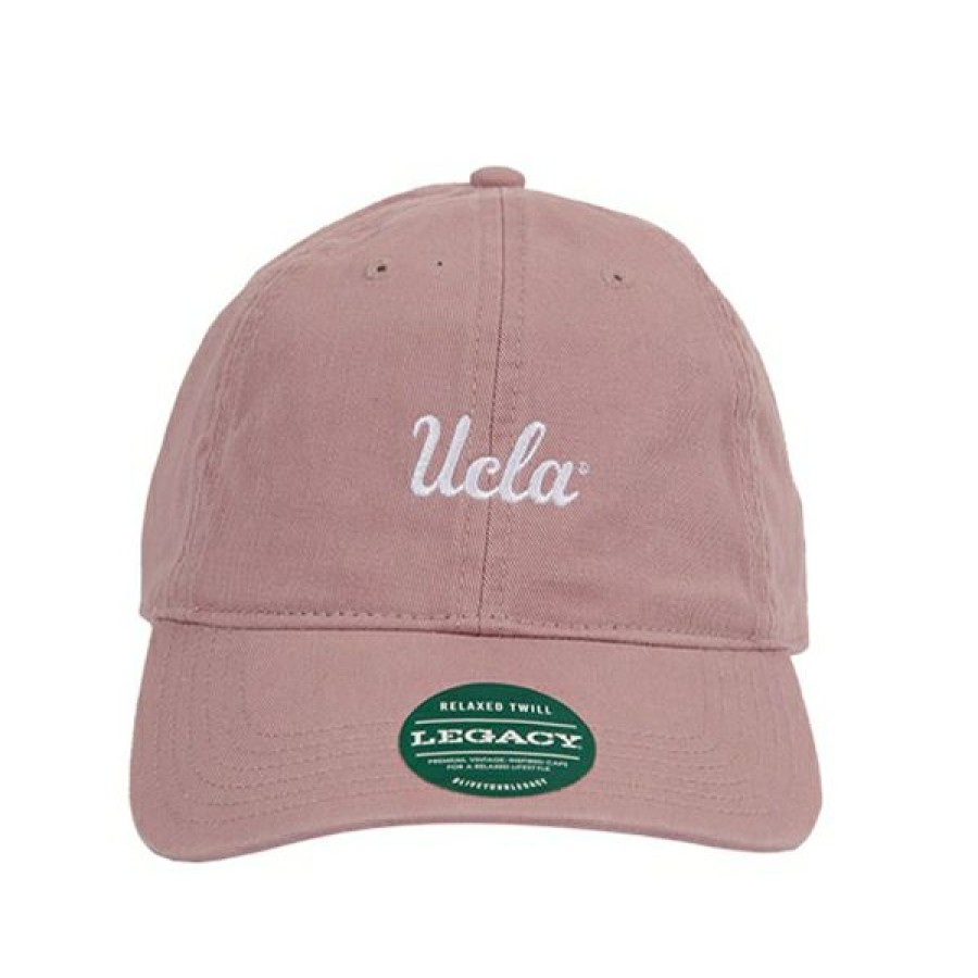 Hats * | Ucla Mini Script Cap Best Quality Rose