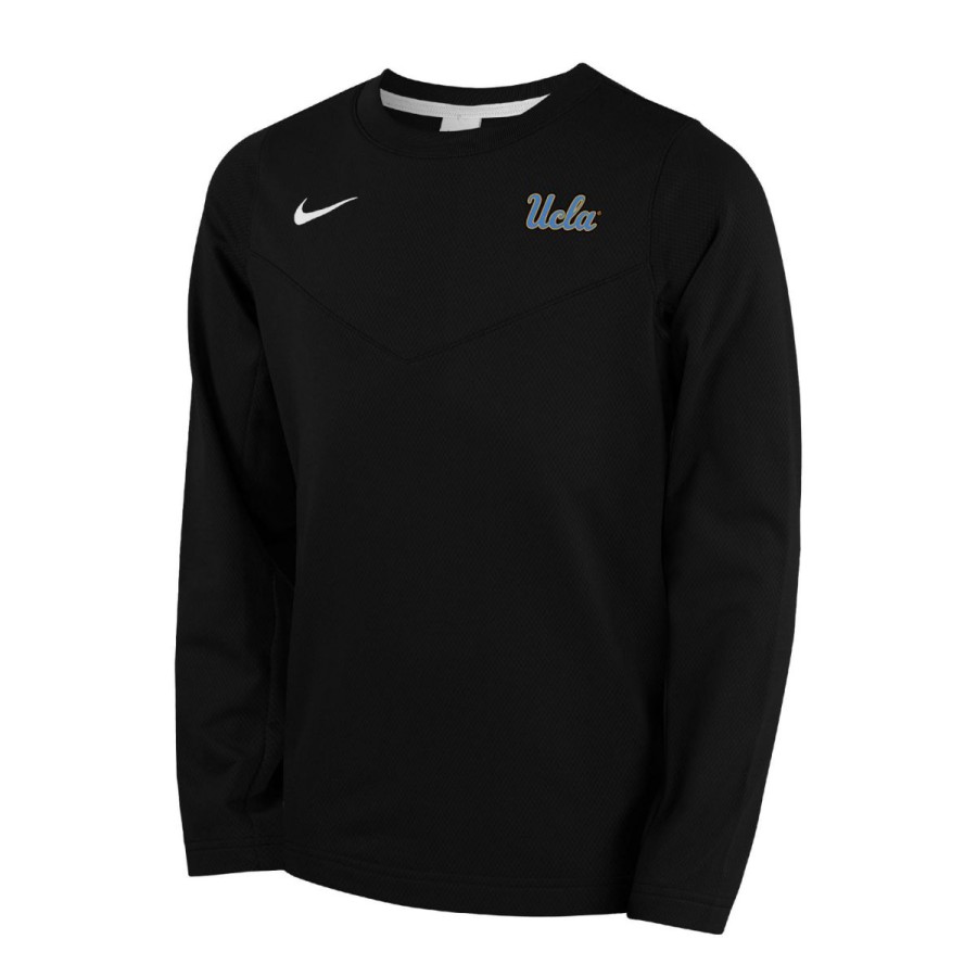 Kids * | Ucla Youth Side By Side Coach'S Crewneck Top Sellers Black