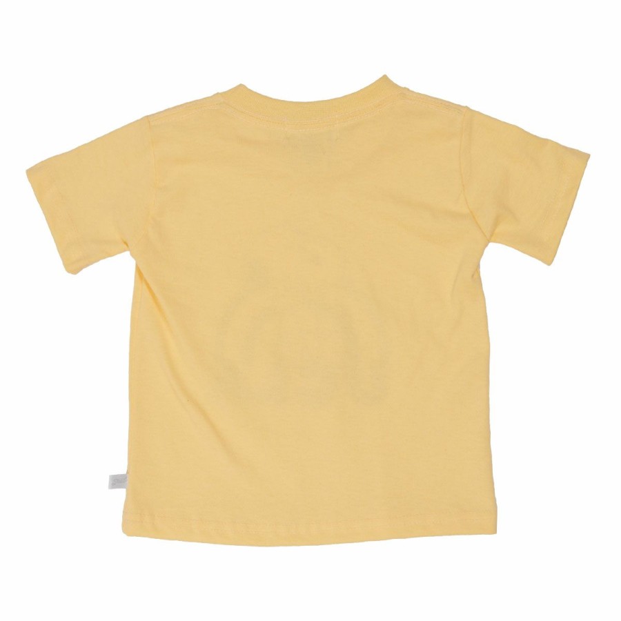 Kids * | Ucla Toddler Rainbow Snoopy Tee Classical Yellow