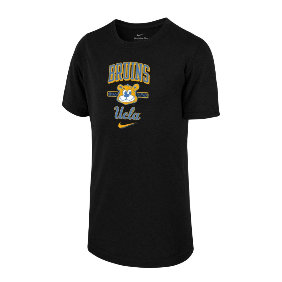 Kids * | Ucla Youth Arched Bruins Legend T-Shirt Typical Style Black