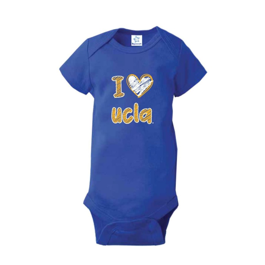 Kids * | Ucla Infant I Heart Romper Cheap