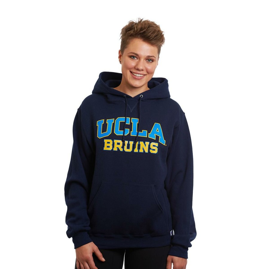 Men * | Ucla Arch Bruins Hooded Sweatshirt Classical Navy